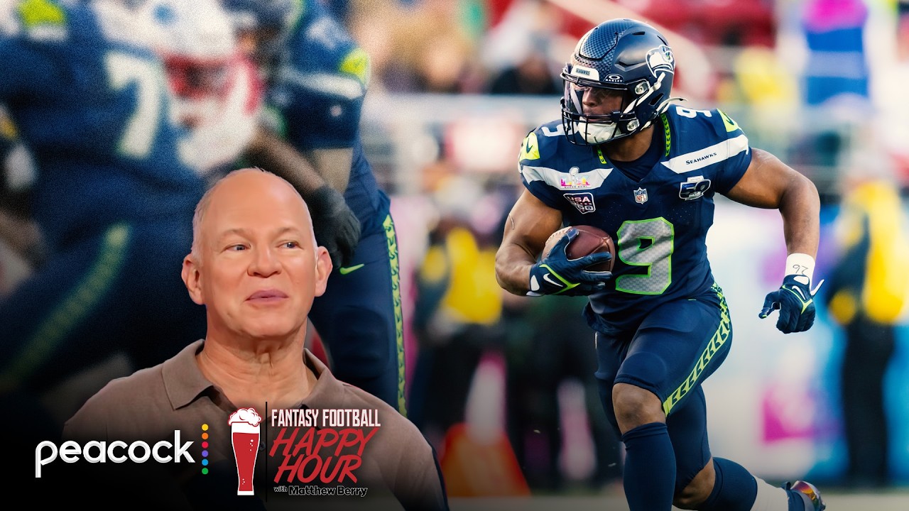 Chiefs gain 'big-play threat' in Kenneth Walker III | Fantasy Football Happy Hour | NFL on NBC