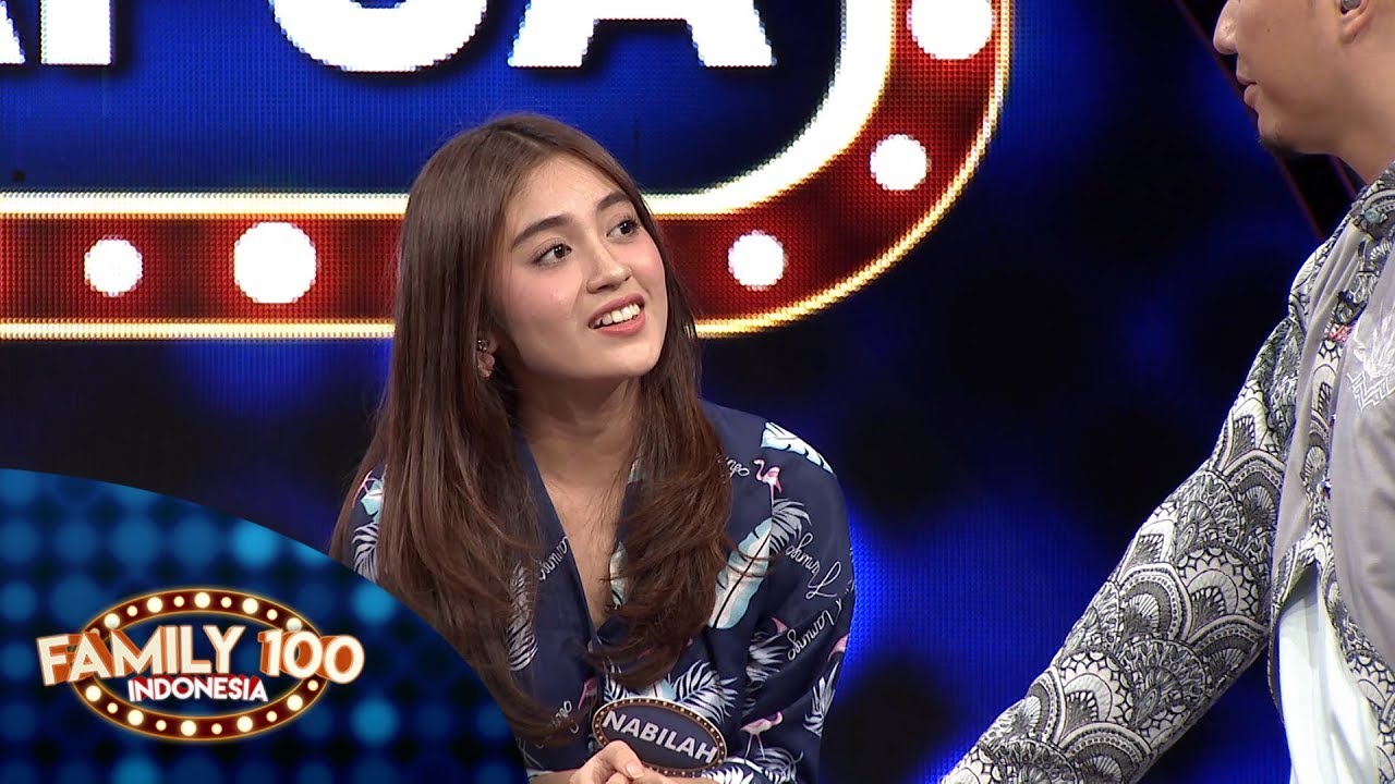 Bisakah Nabilah merebut poin dari tim Sanggar Delima? – PART 2 – Family 100 Indonesia