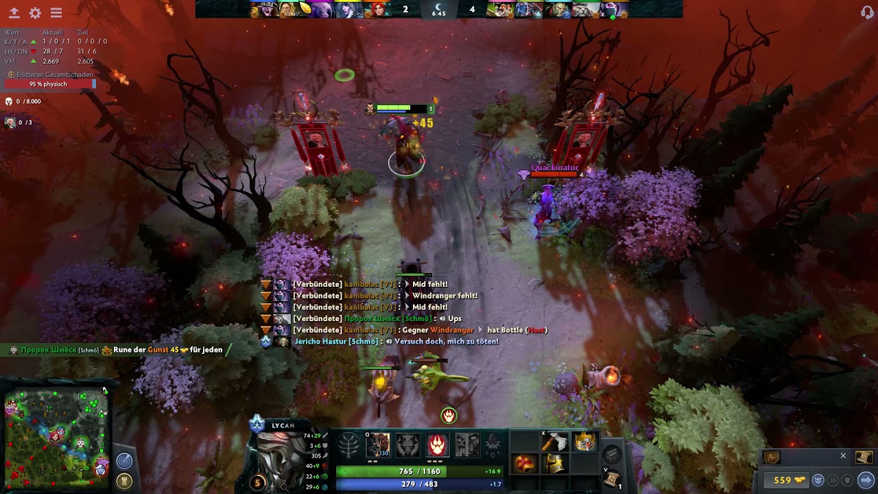 Dota 2 Lycan Gameplay #27 / Jericho (Full Game) 7.29
