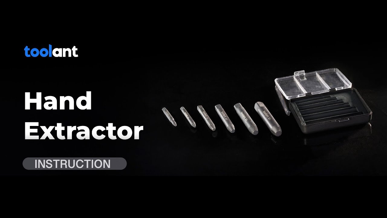 toolant Hand Extractor Set - Instruction