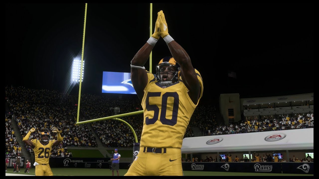 Madden NFL 19 Franchise Los Angeles Rams Ep. 4 - Weirdest Score Ever?