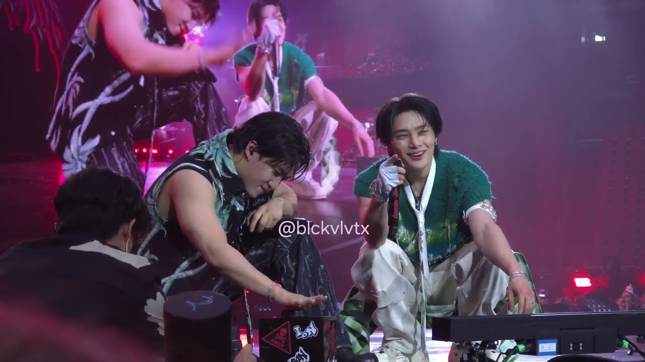 250711 Stray Kids DominATE in Amsterdam Burnin’ Tires (Chang Bin + I.N. Unit) ULTRA HD fancam