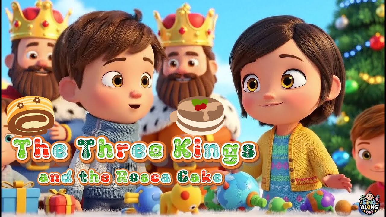 Celebrate Epiphany! The Three Kings and the Rosca Cake (Song for Toddlers)