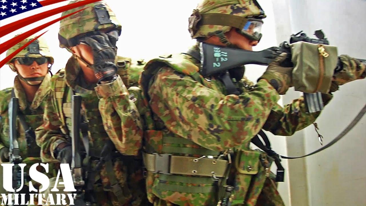 陸上自衛隊・近接戦闘(室内戦闘)訓練 - JGSDF Close Quarters Combat Training