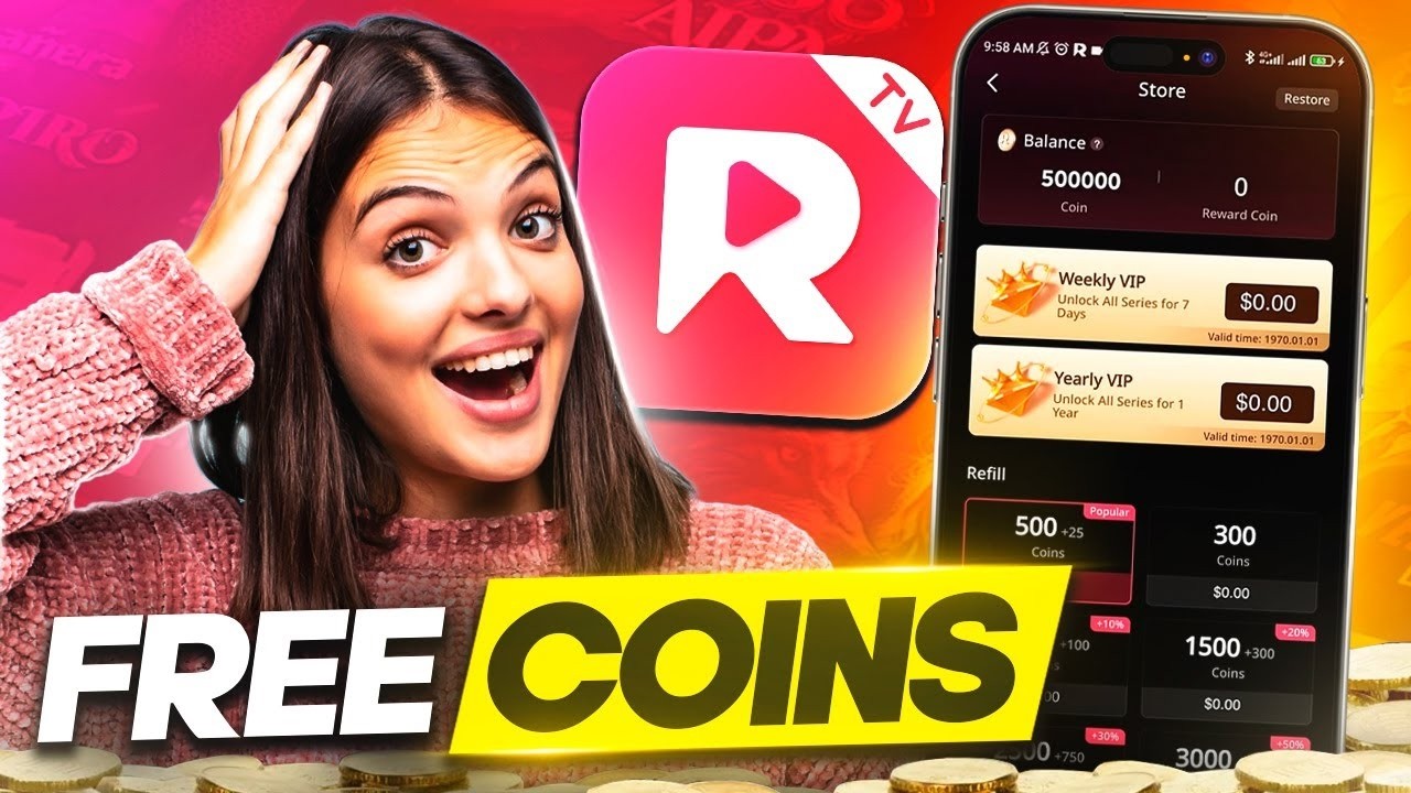 Reelshort Mod Apk 2026 - How to Get Free Coins on Reelshort iOS/Android