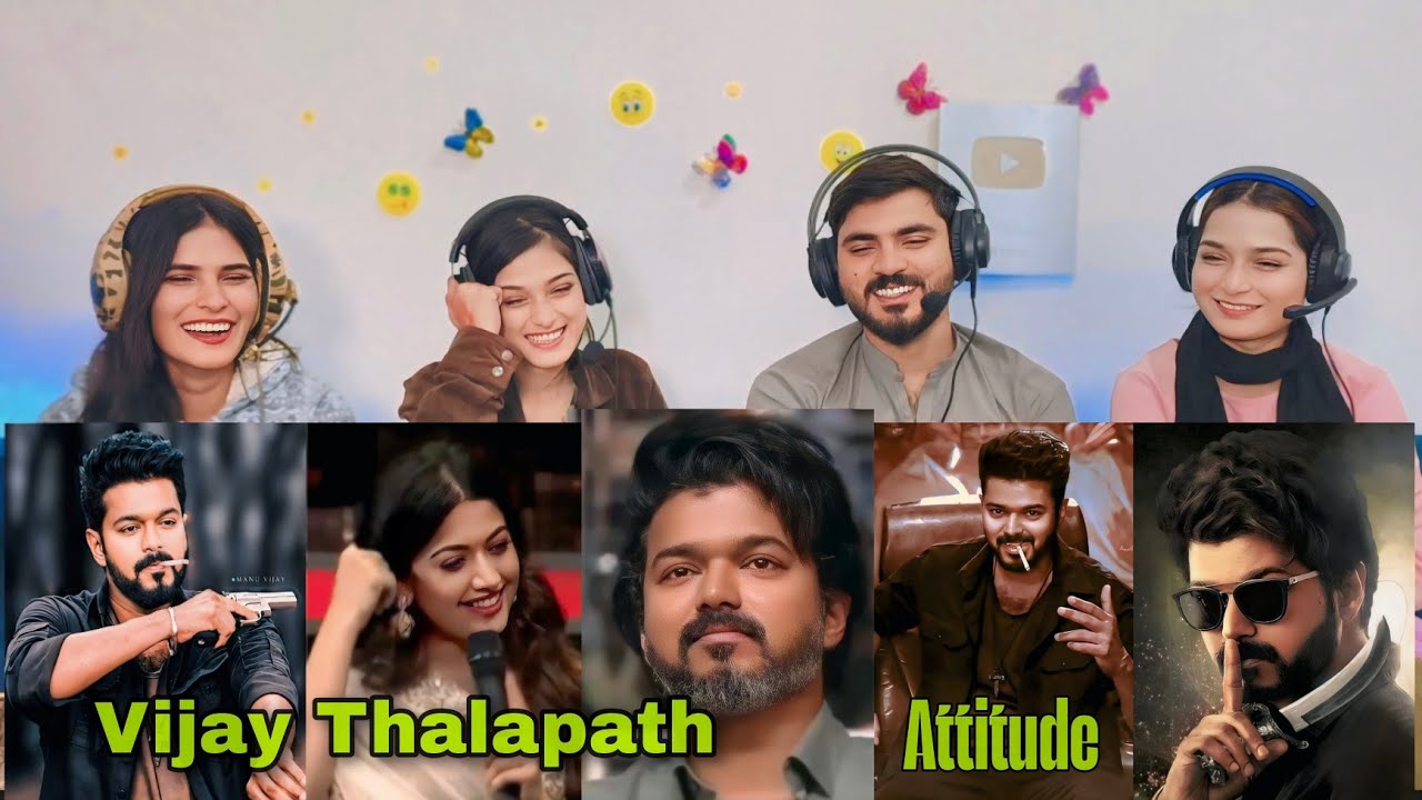Vijay Thalapathy Attitude 🔥 | Action Fight scene KING 👑 Thalapathy Reaction