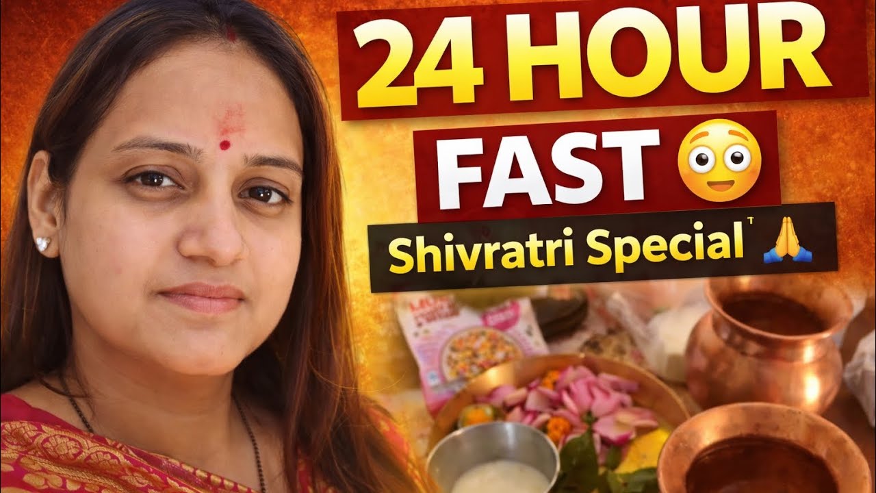 24 Hours Without Food on Shivratri 😳🙏 | I Didn’t Expect This…