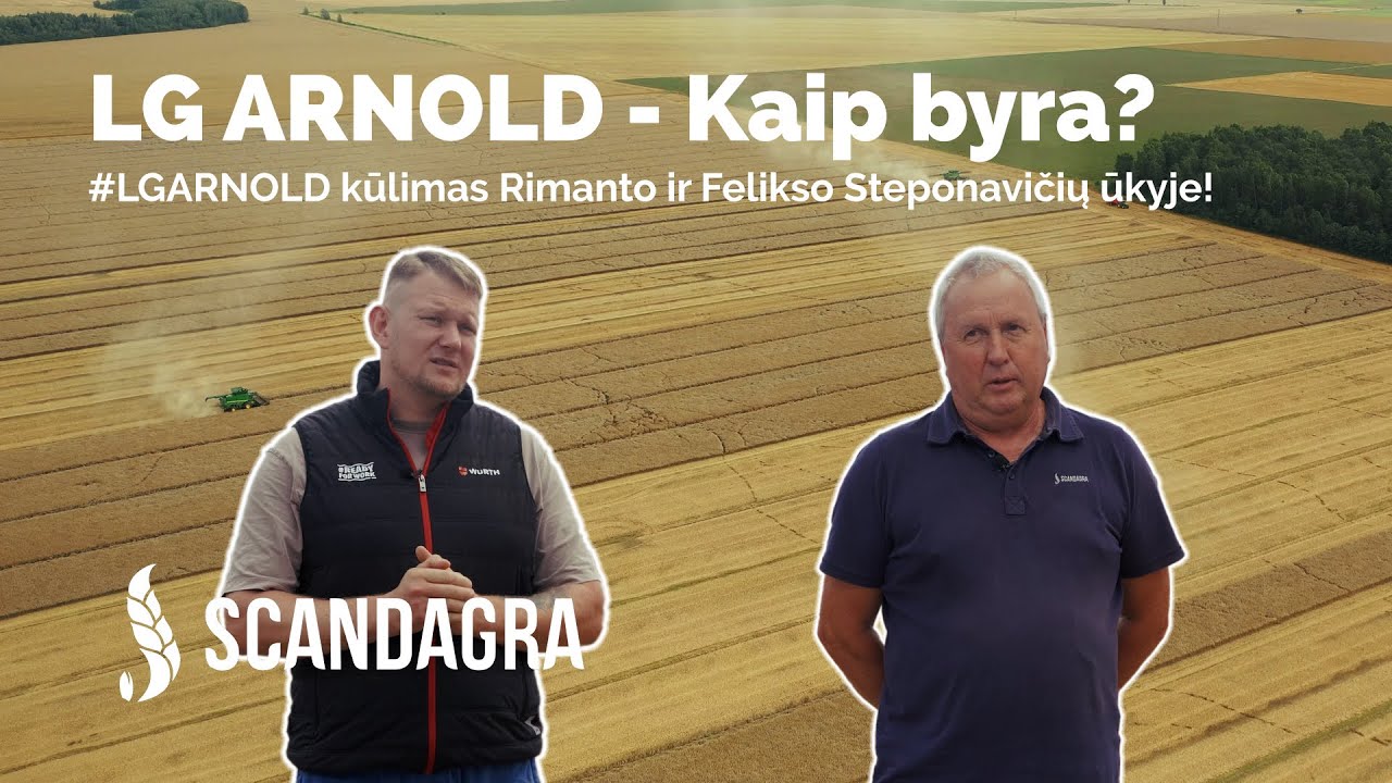 #LGARNOLD kūlimas Rimanto ir Felikso Steponavičių ūkyje!