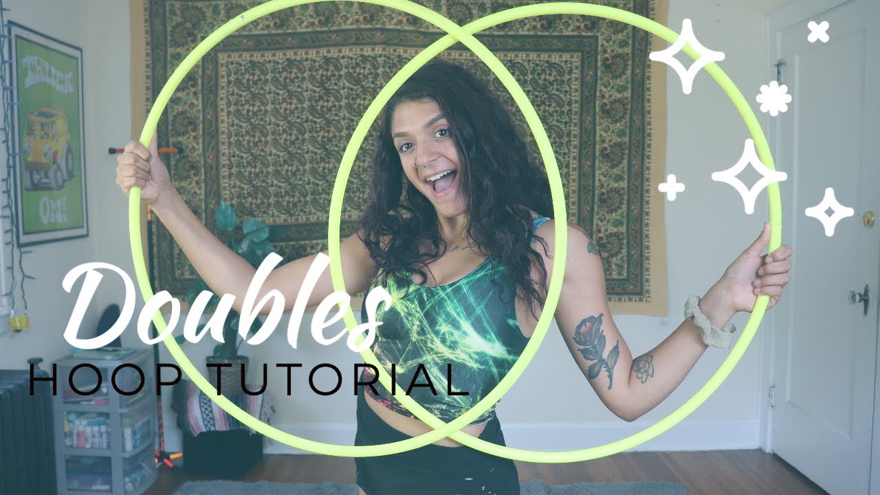 DOUBLES HOOP TUTORIAL | Tricks, sequences, transitions