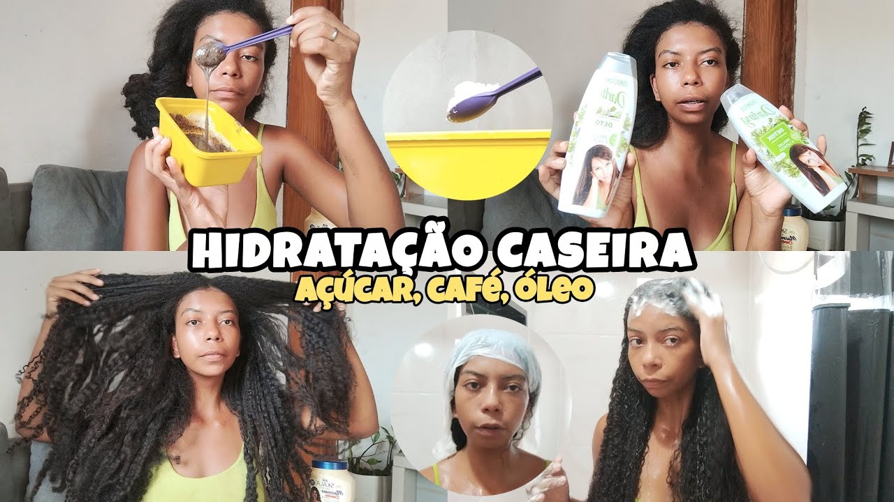 ROTINA CAPILAR| açúcar, café e oléo✨