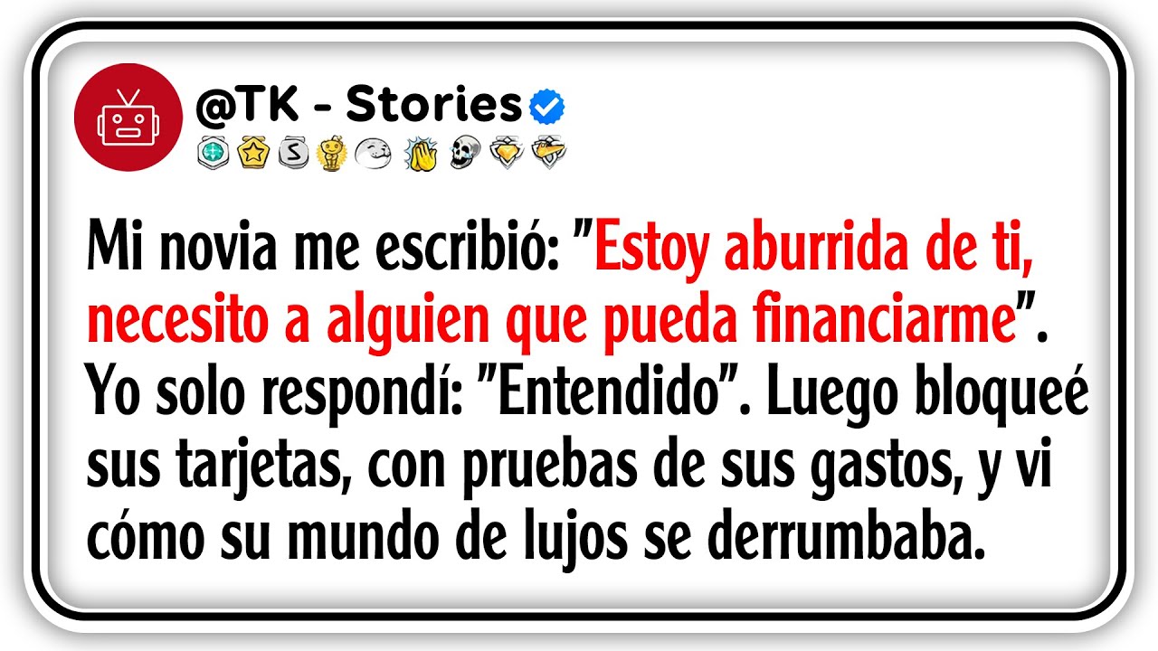 Mi novia me escribió: 