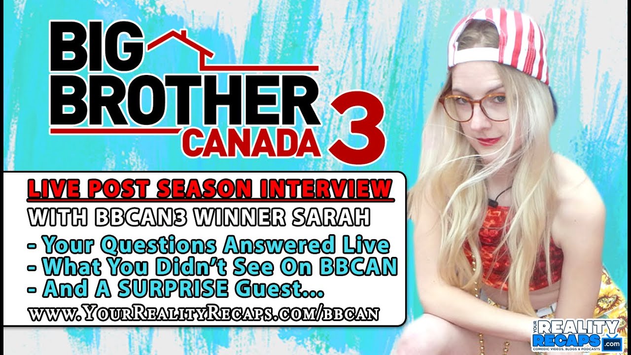 Post Season Interview w  BBCAN3 WINNER Sarah Hanlon
