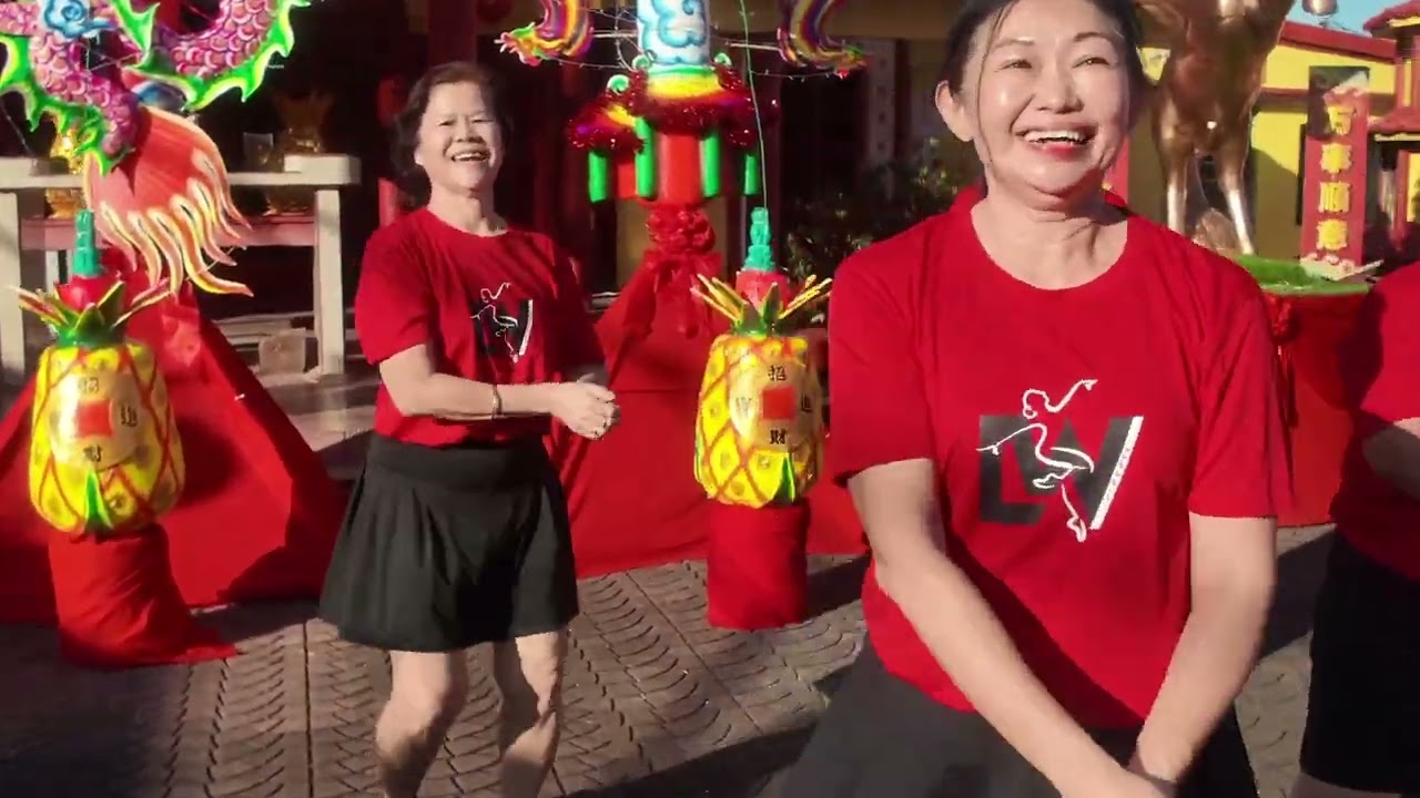 福气马上来    示范：双文丹舞蹈班