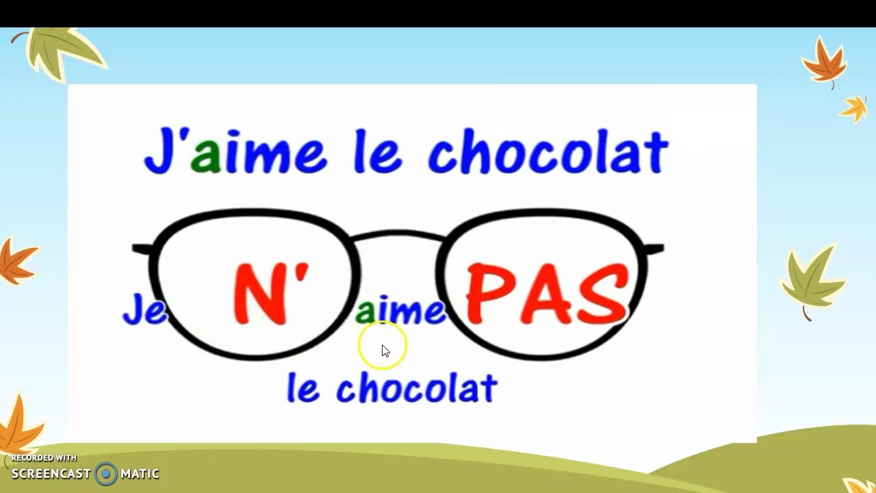 CP la phrase négative