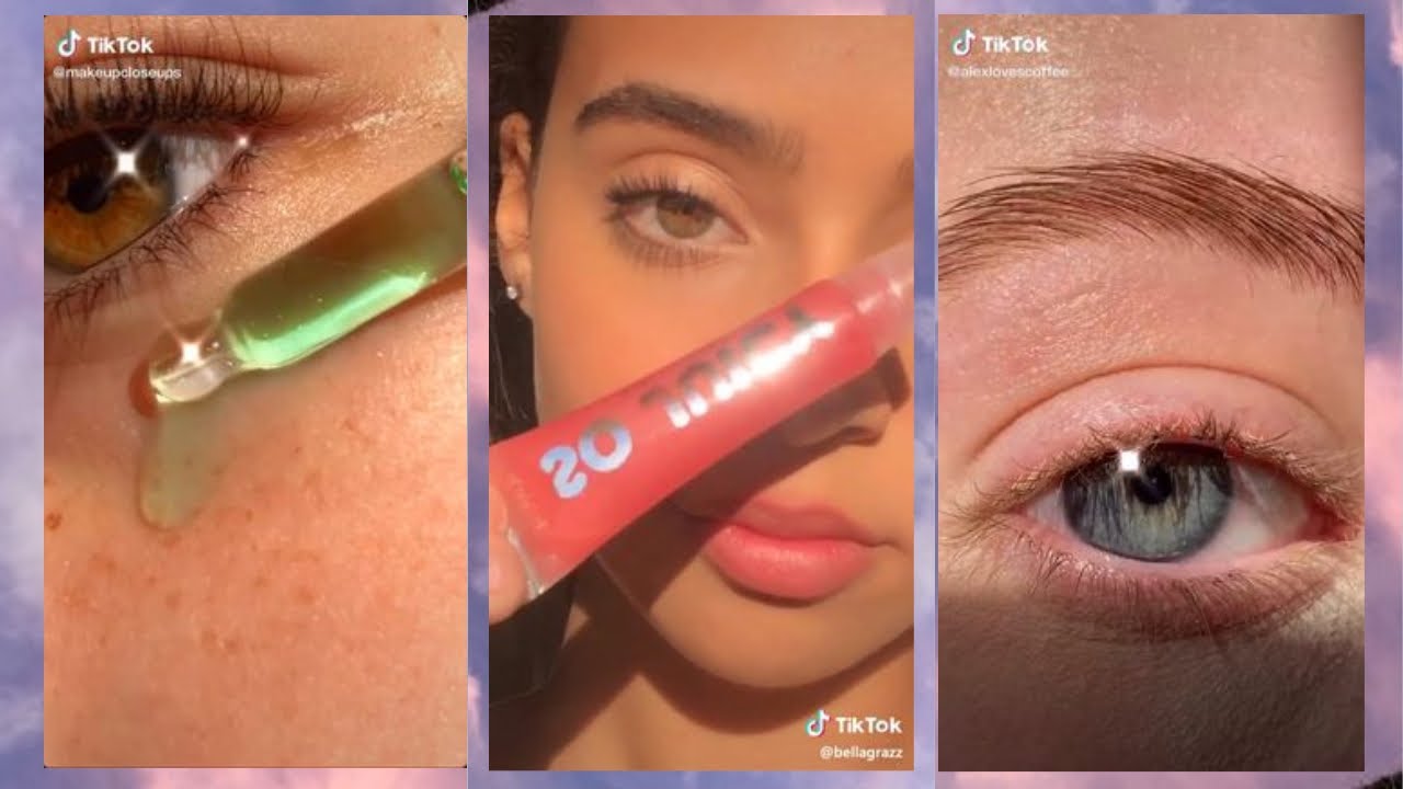 AESTHETIC MAKEUP CLOSEUP 💄 (TIKTOK COMPILATION) ~ satisfying