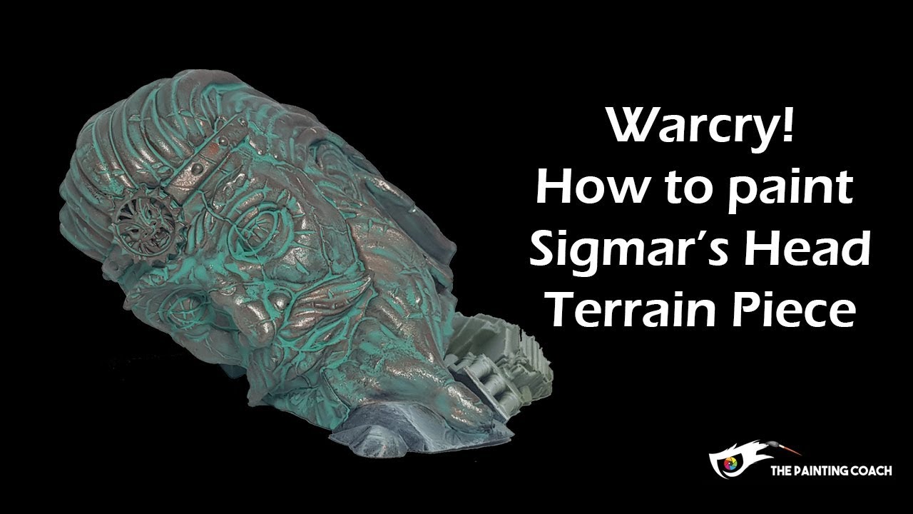 How to paint Warcry Terrain Fast: Sigmar's Head