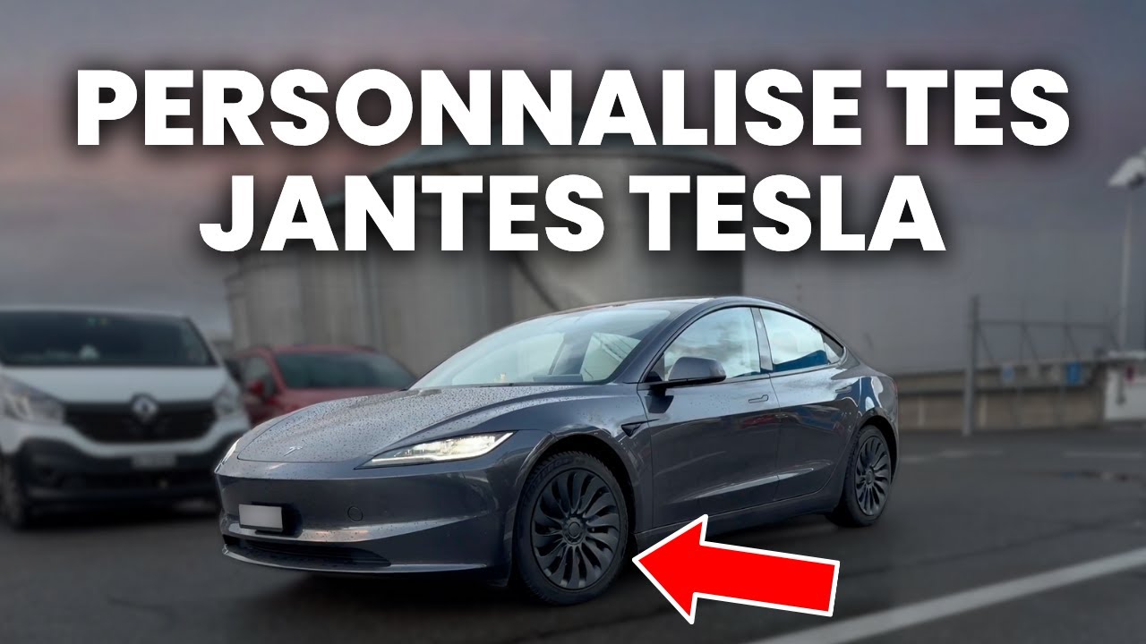 Comment Personnaliser Les Jantes De Sa Tesla - Enjoliveurs EVBASE