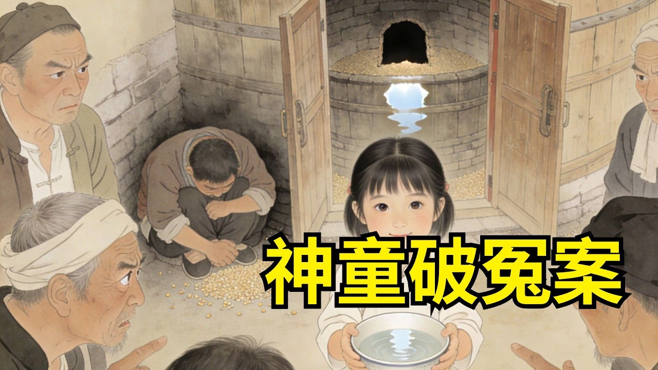 村裏糧倉失竊，糧食不翼而飛，窮鄰居被眾人冤枉，受盡屈辱。誰也沒料到，8歲女孩僅憑壹碗水，就巧妙拆穿詭計、找出真兄，全村人都看呆了！【故事便利店】#民間故事#傳統故事#故事頻道#聽書#睡前故事#情感