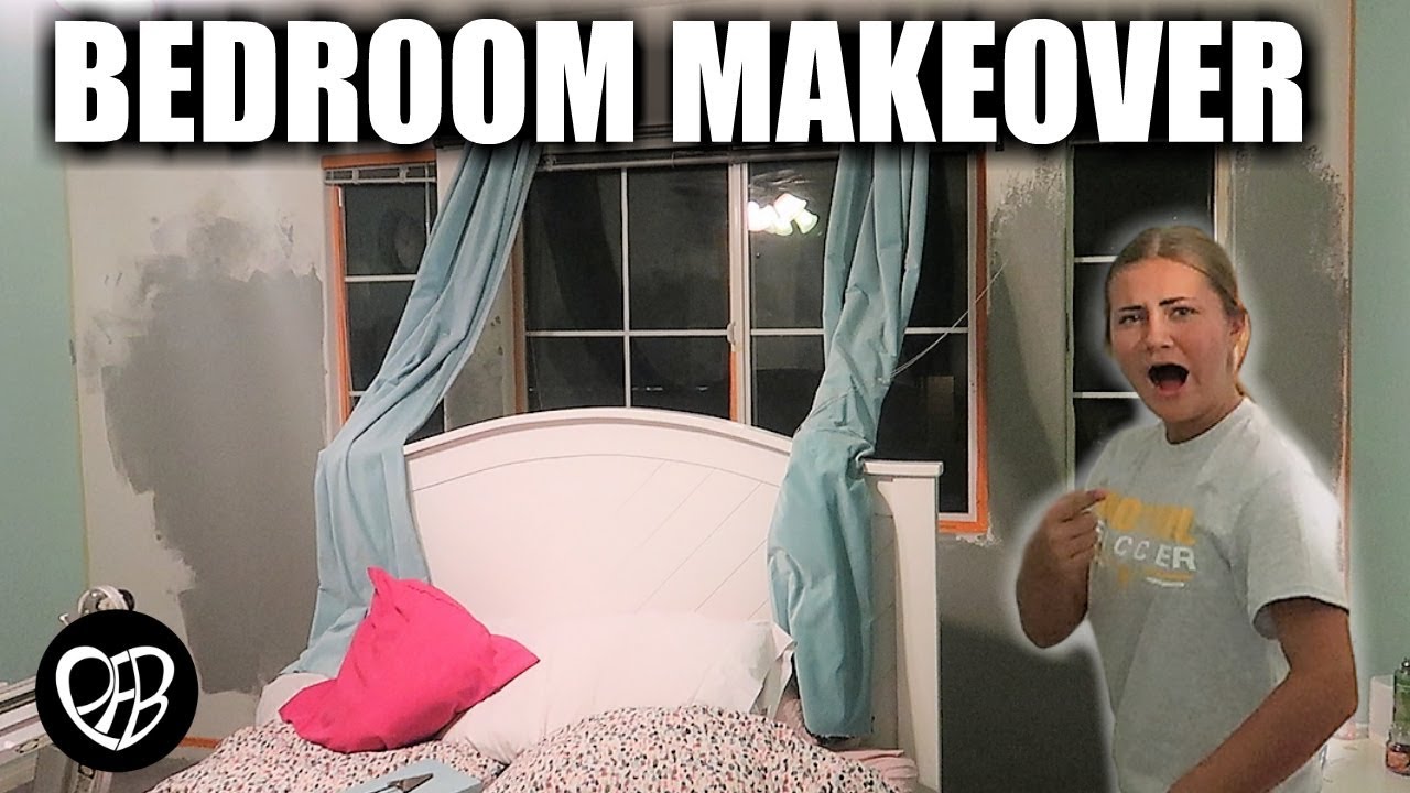 Teen Bedroom Makeover | Teen starts to Clean & Redecorate her ROOM  | PHILLIPS FamBam Vlogs