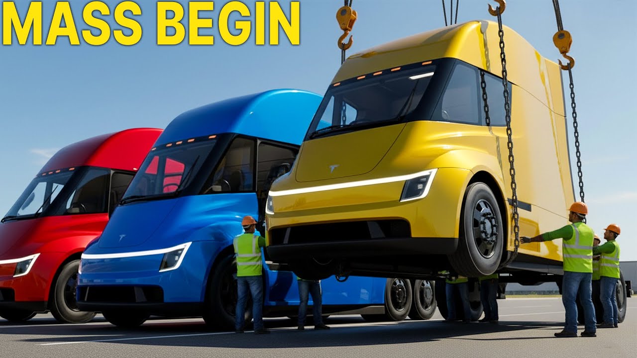 BIG UPDATE! 2026 Tesla Semi Upgrade First Look Stunning Design! All New Upgrades Leaked!
