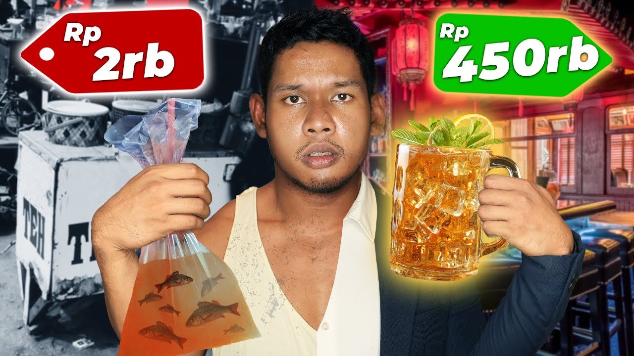 Nyobain Es Teh Manis Rp2.000 VS Rp450.000