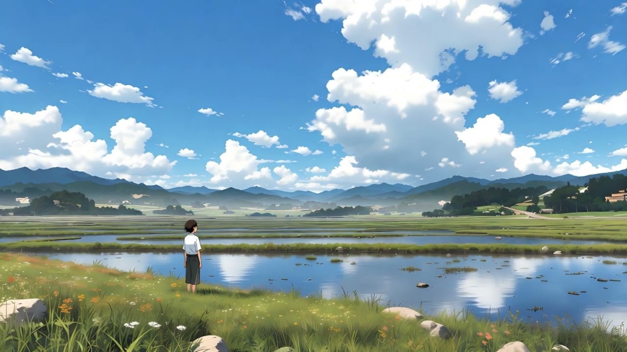 Morning Reflections in Rice Paddies - Meditation | Energy & Calm