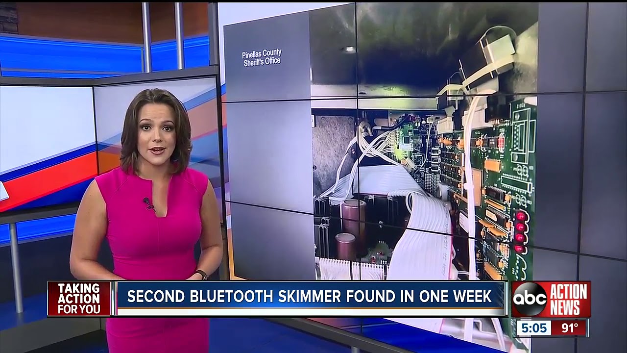 2nd Bluetooth skimmer found in one week
