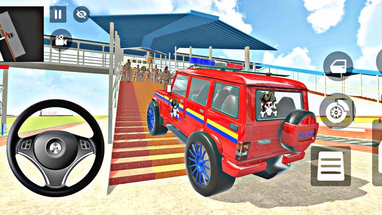 🥺🔴Modified Police car🚨Gangster Life In India Streets🕹️[India Theft Auto Simulator game for Android🎮🔥
