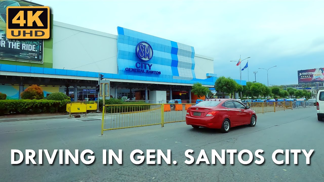 Driving in General Santos City | The Tuna Capital of the Philippines | 4K UHD
