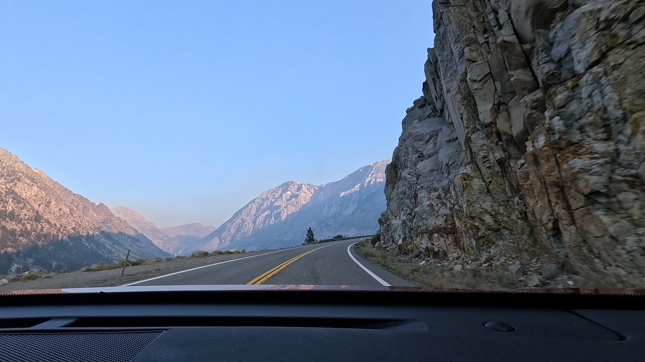 Epic Scenic Morning Drive | US-395 to Tioga Road, Yosemite National Park