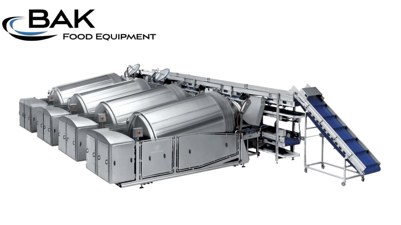 Automatic Tumbling Line - BAK Food Equipment