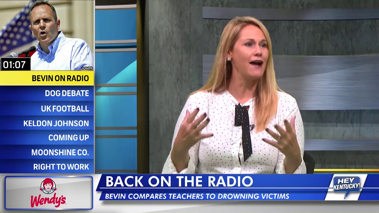 Governor Bevin Compares Teachers To Drowning Victims