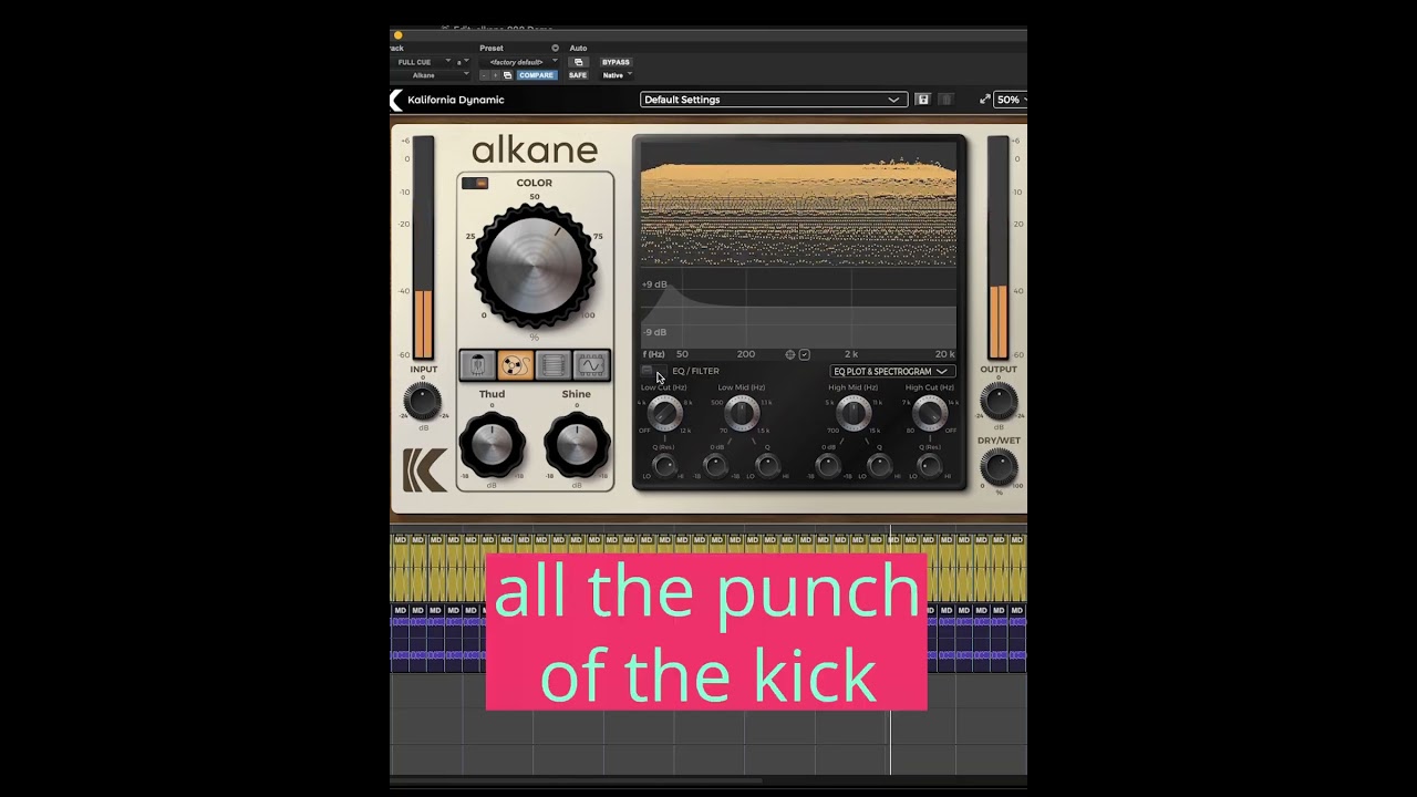 How to push 808 drums with ROCAsound and Alkane plugin 