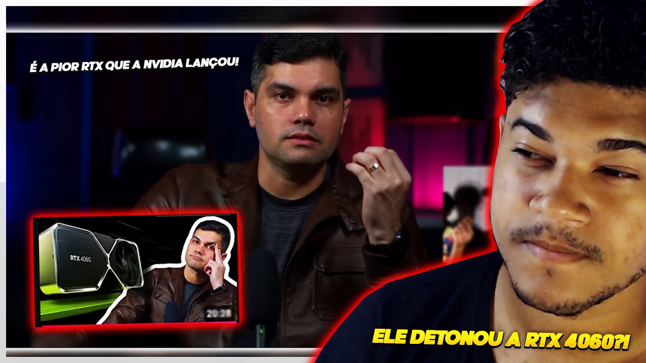 ANDREW Reagindo a ''RTX 4060... O DESABAFO AO DESAFORO''
