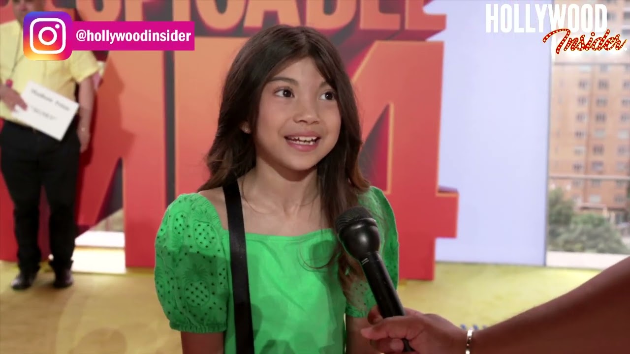 Madison Polan Spills Secrets on 'Despicable Me 4 ' at Hollywood Premiere Steve Carell, Will Ferrell,