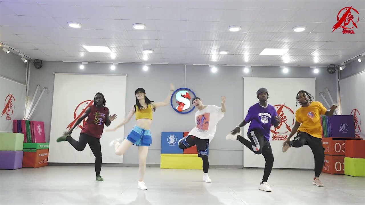 [Beginners Dance Workout] 周杰伦   阳光宅男|Sino Afro Dance Workout(Coreografia)|Easy Dance Fitness，Zumba