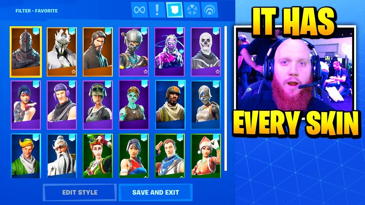 ALL FORTNITE SKINS EVER MADE On This Special Account ($25,000+ Skin Showcase) | Fortnite Daily