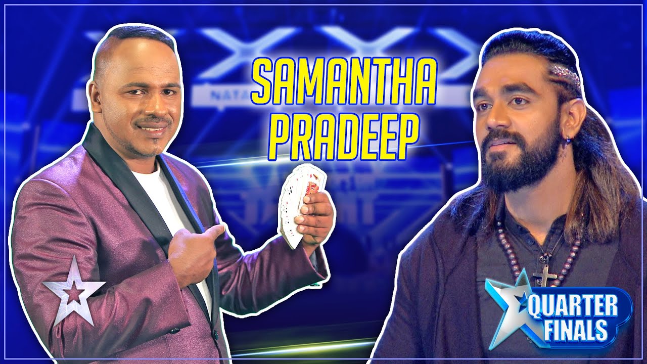 හිනාවෙන ප්‍රයෝගකාරයාගේ  සුපිරි  මැජික් එක | Samantha Pradeep | Sri Lanka's Got Talent | Sirasa TV