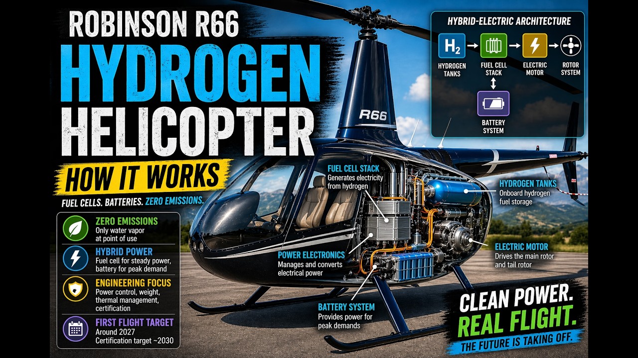 Inside Robinson's Hydrogen Helicopter &mdash; How the System Actually Works