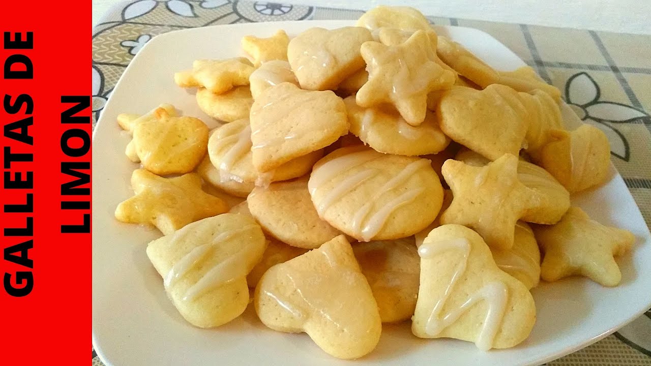 GALLETAS DE LIMON SIN MANTECA -ECONOMICAS-