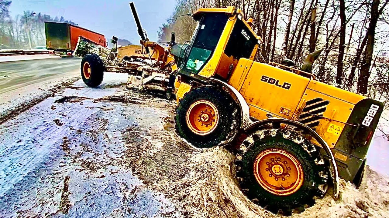 Стащило в обочину😬 Поменял ножи!