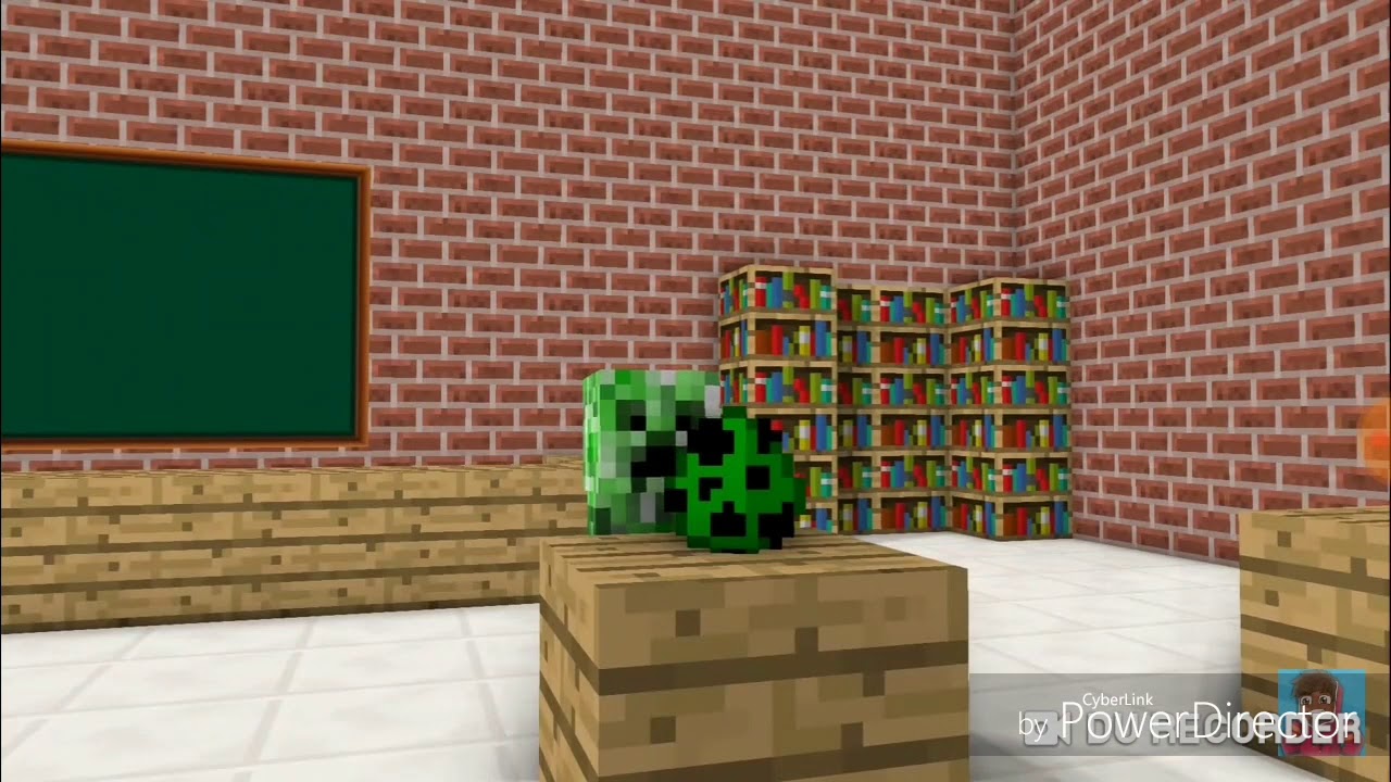 Monster school creeper brewing challenge Minecraft animation