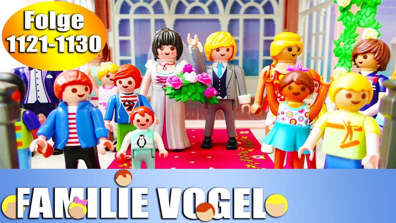 Playmobil Filme Familie Vogel: Folge 1121-1130 | Kinderserie | Videosammlung Compilation Deutsch