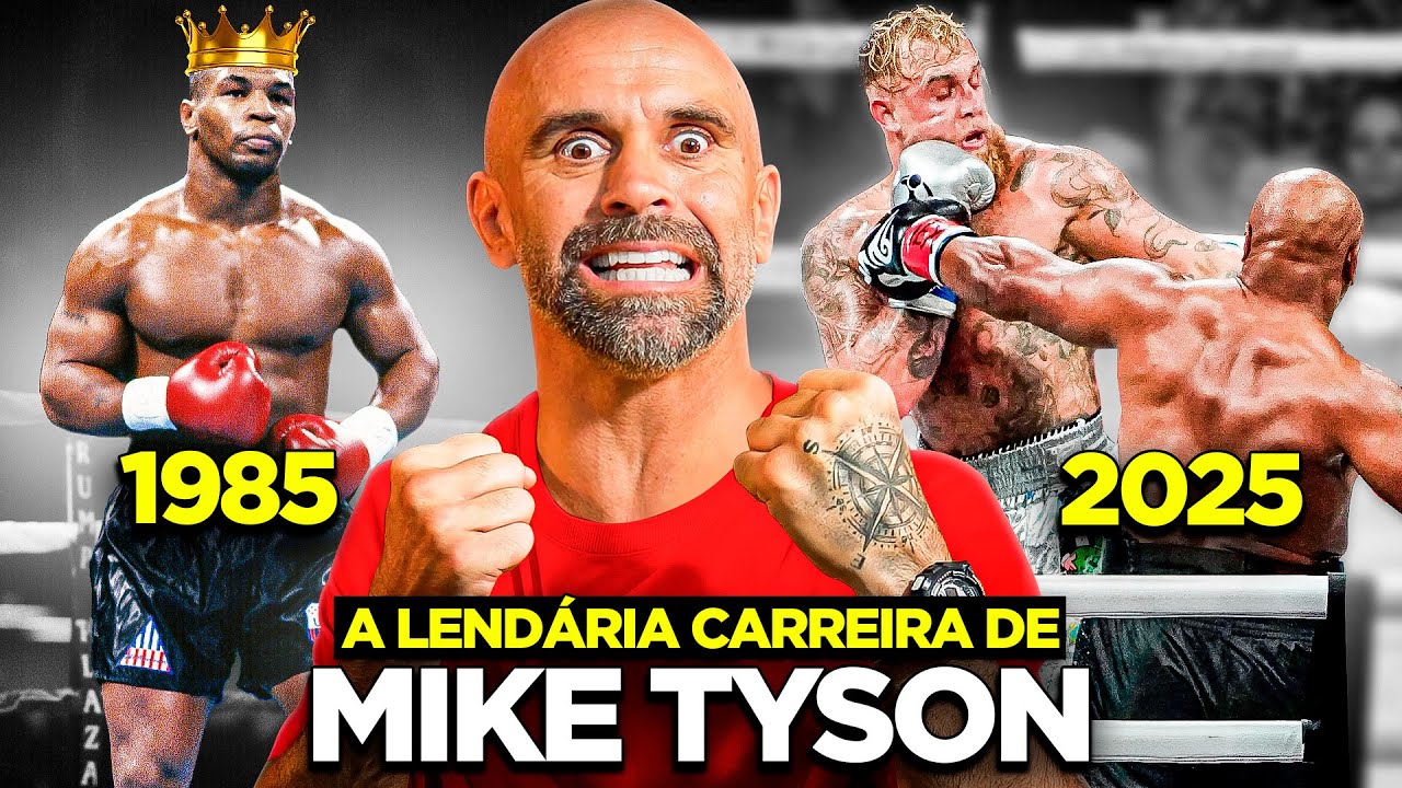 TREINADOR DE BOXE ANALISA A CARREIRA DE MIKE TYSON - Errou em ter lutado com Jake Paul?