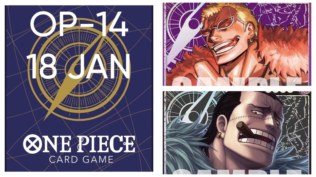 Alaska OP14 One Piece Locals! Final Round: P Doflamingo vs B Crocodile!