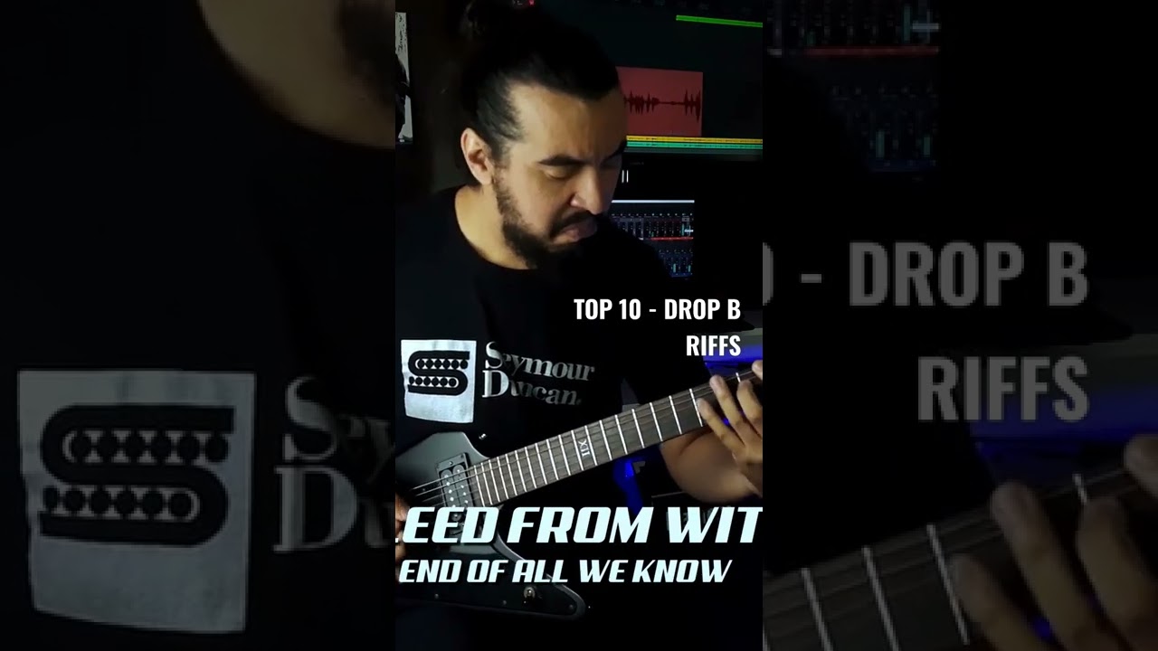 Top 10 Drop B Riffs - Full video on my channel
