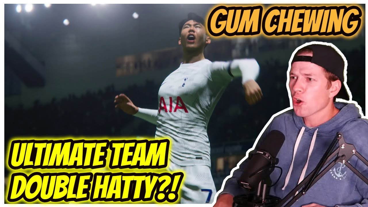 FC 24 ASMR | UT Double Hat Trick?!? - Gum Chewing & Whispering