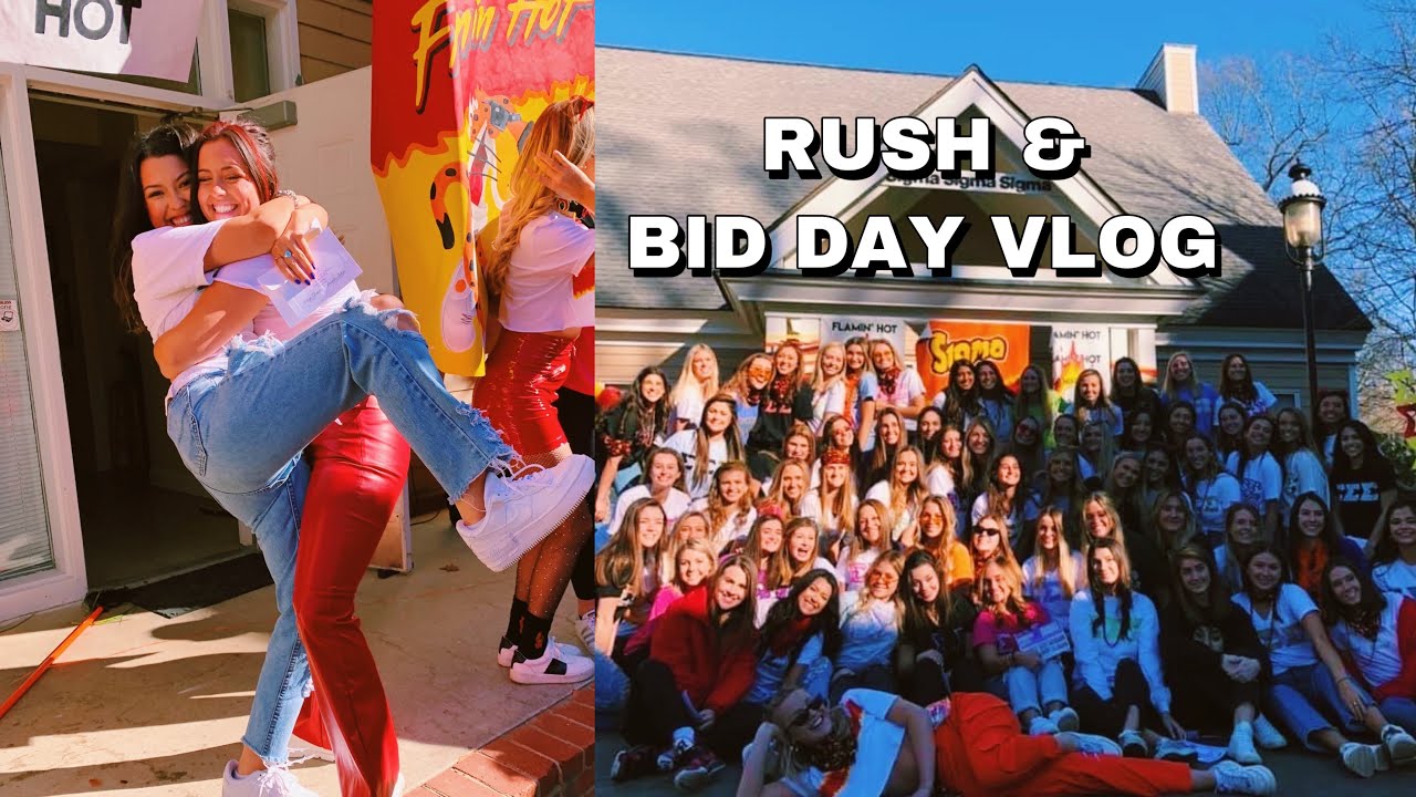 THE LONGEST RUSH VLOG EVER // Elon University | Simone Llanos
