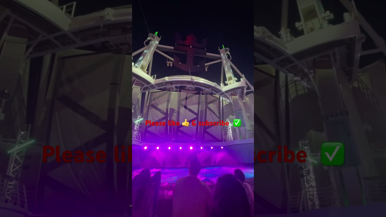 Aqua 80 show on Royal Caribbean Oasis of the Seas