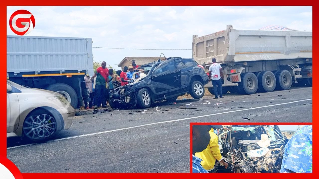 INATISHA: VIDEO ENEO la AJALI ILIYOUA BABA na WANAYE WANNE NJIANI TANGA WAKITOKA MAZIKONI...